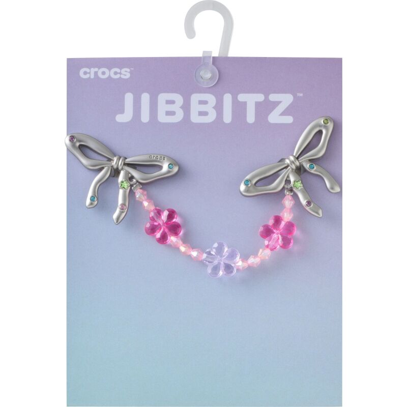 Crocs™ Jibbitz Silver Meta Flower Chain 