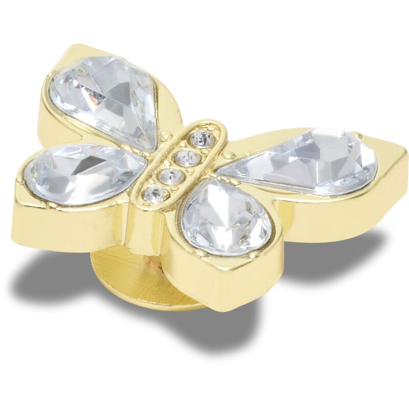Crocs™ Jibbitz Gold Gem Butterfly 