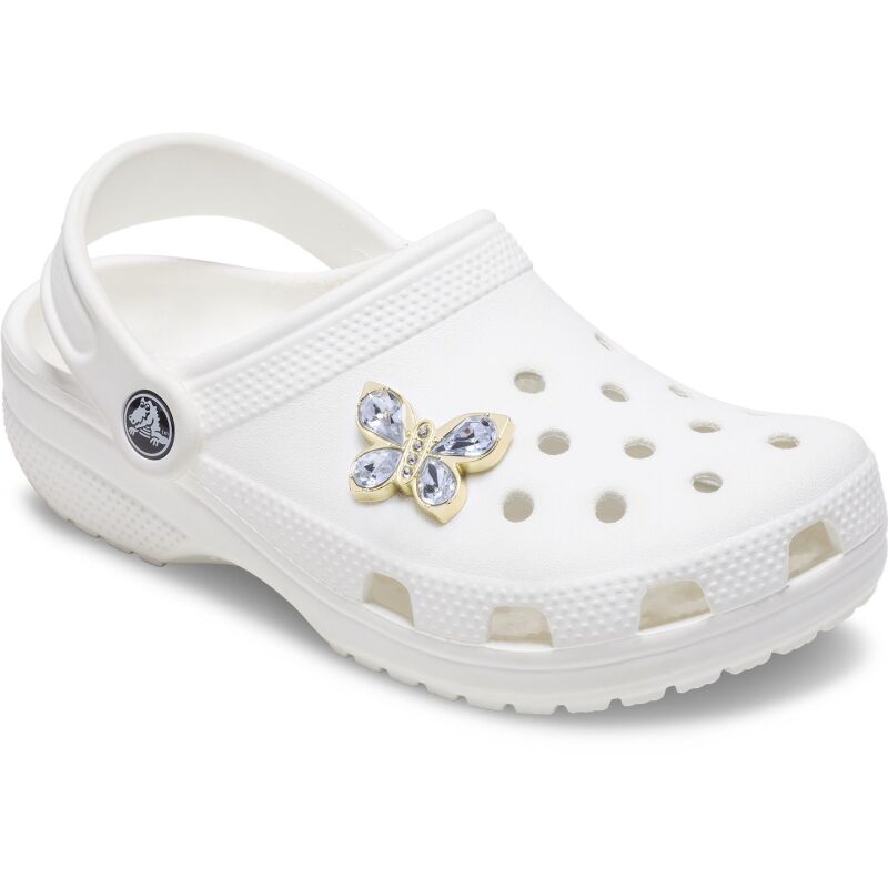 Crocs™ Jibbitz Gold Gem Butterfly 