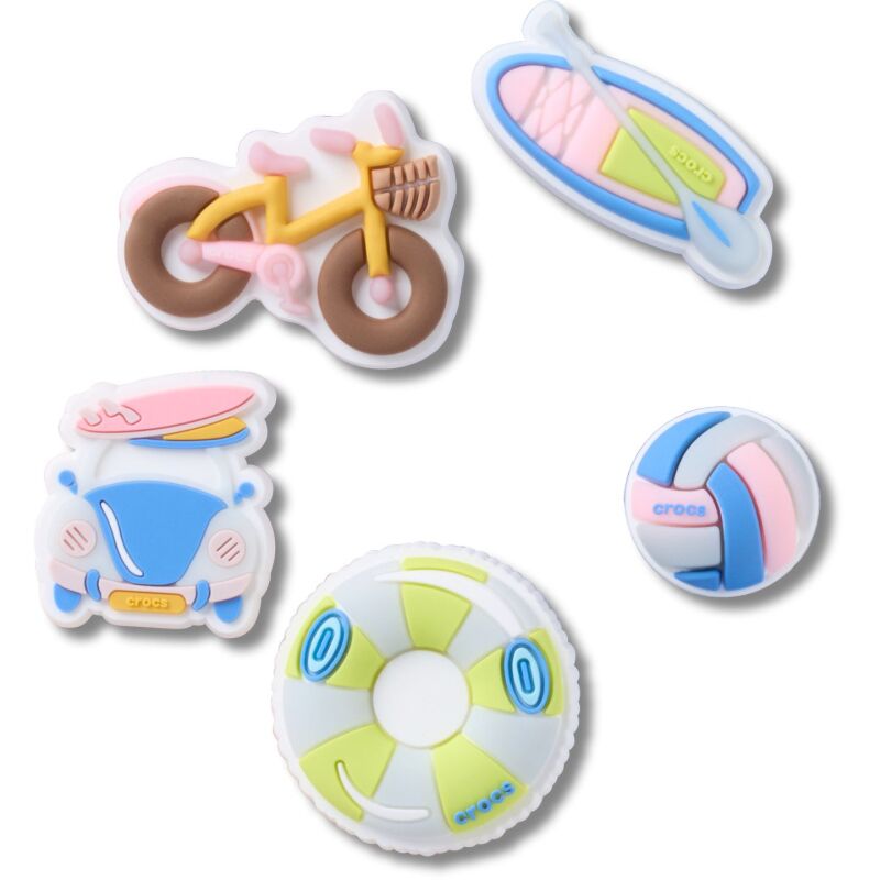 Crocs™ Jibbitz UV Changing Beach 5 Pack 