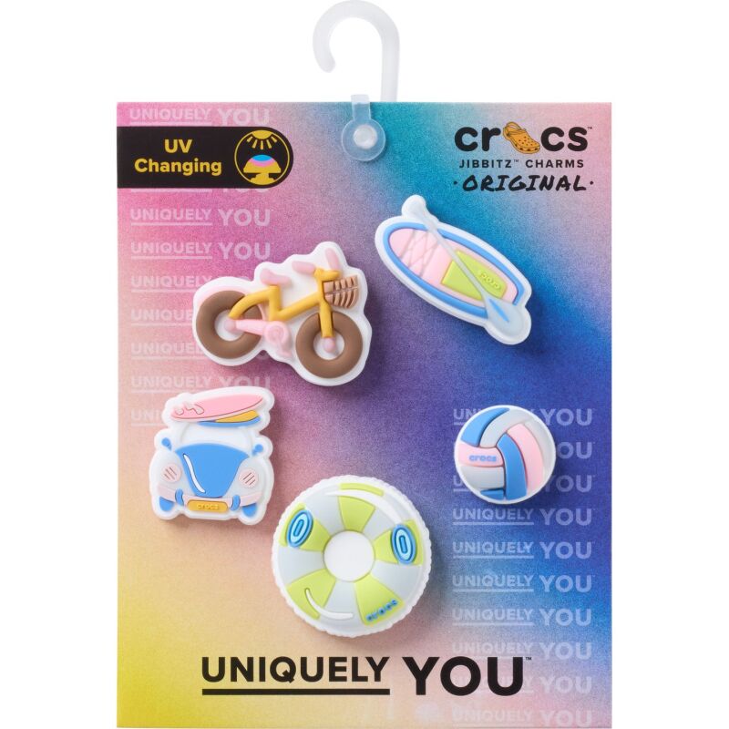 Crocs™ Jibbitz UV Changing Beach 5 Pack 