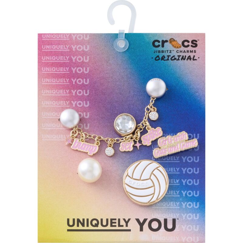 Crocs™ Jibbitz Volleyball Bling 5 Pack 