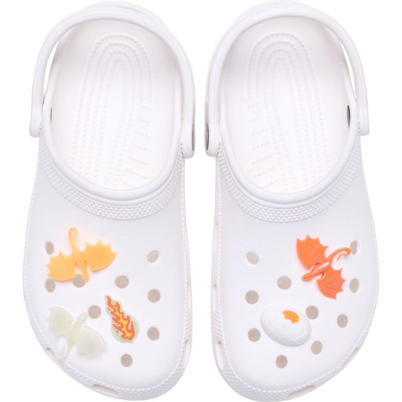 Crocs™ Jibbitz Glow In The Dark Dragon 5 Pack 