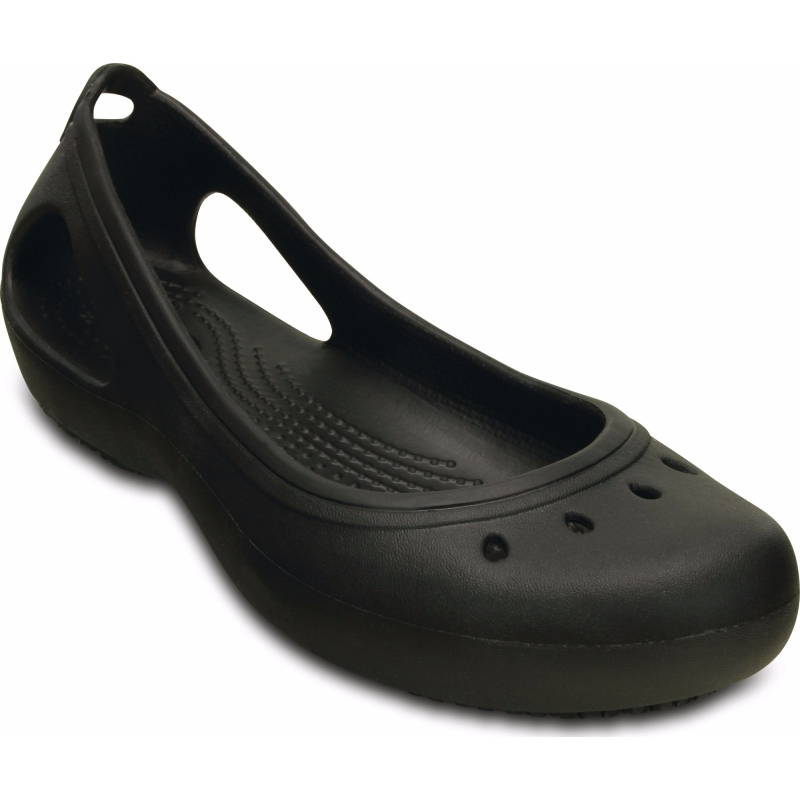 Crocs™ Kadee Work Flat Black