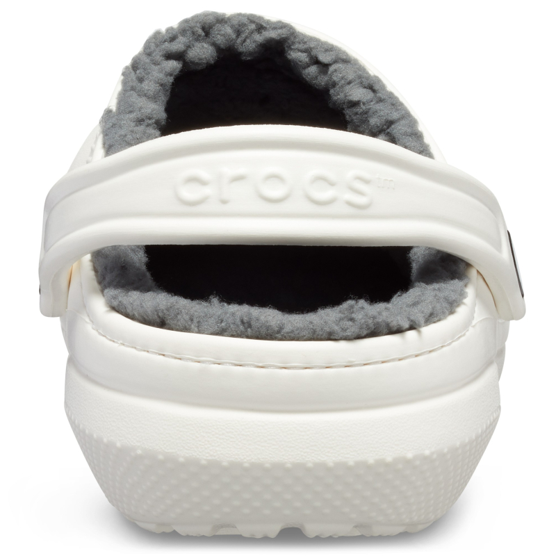 Crocs™ Classic Lined Clog White/Grey