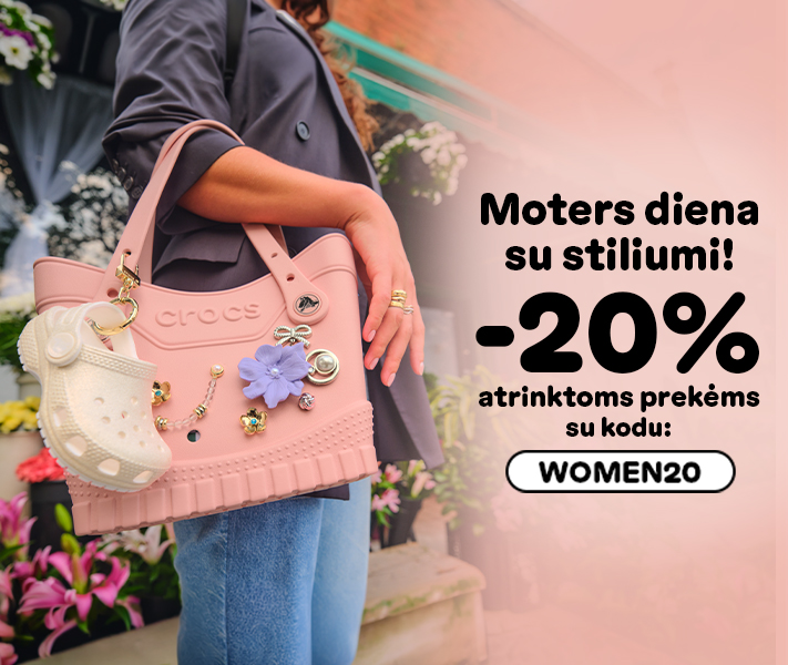 crocs akcija moterims