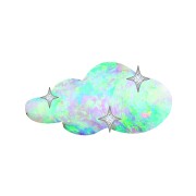 Crocs™ Jibbitz Opalescent Meta Cloud 