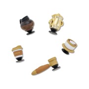 Crocs™ Jibbitz 3D Coffee Set 5 Pack 