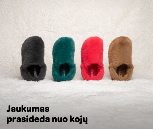 šlepetės su pašiltinimu