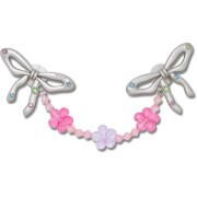 Crocs™ Jibbitz Silver Meta Flower Chain 