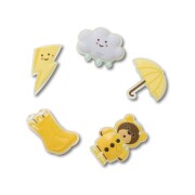 Crocs™ Jibbitz Rainy Day 5 Pack 
