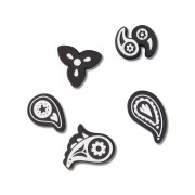 Crocs™ Jibbitz Paisley bandana 5 Pack 