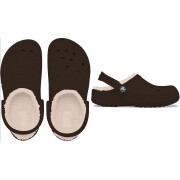 Crocs™ Baya Lined Clog Espresso