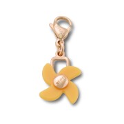 Crocs™ Jibbitz Orange Pinwheel Charm 