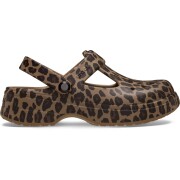 Crocs™ Classic Mary Jane Animal Clog Kids' Sepia/Leopard
