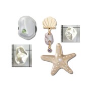 Crocs™ Crocs Jibbitz Gold Sea 5 Pack 198445377976 