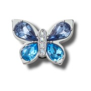 Crocs™ Jibbitz Blue Gem Butterfly 