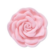 Crocs™ Jibbitz Pink Rose With Pearls 