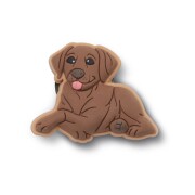 Crocs™ Jibbitz Brown Lab Puppy 