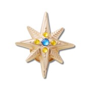 Crocs™ Jibbitz Celestial Starburst With Gem 