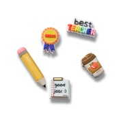 Crocs™ Jibbitz Best Teacher 5 Pack 