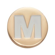 Crocs™ Jibbitz Gold Letter M 