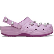 Crocs™ FLORAL CUTOUT ELEVATED CLOG Hydrangea