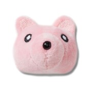 Crocs™ Jibbitz Pink Plush Teddy Face 