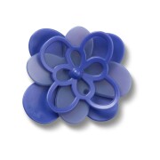 Crocs™ Jibbitz Blooming Dark Blue Flower 