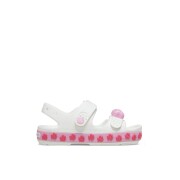 Crocs™ Crocband Cruiser Pet Sandal White/Pink Tweed