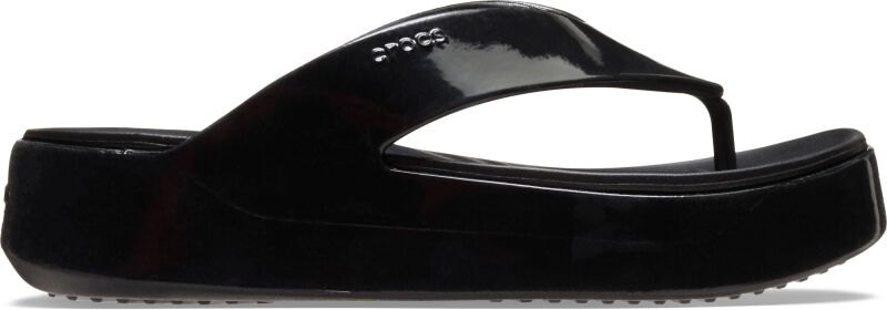 Crocs™ Getaway Platform Patent Flip Black